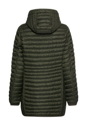Steppjacke mit Kapuze