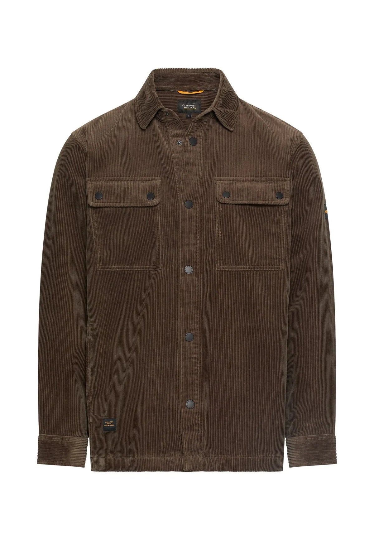Cord-Overshirt aus Baumwolle