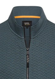 Sweatjacke mit Stehkragen