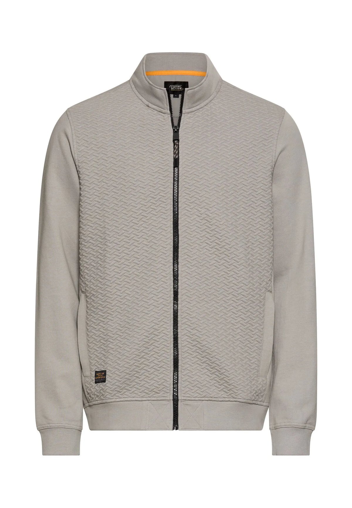 Sweatjacke mit Stehkragen