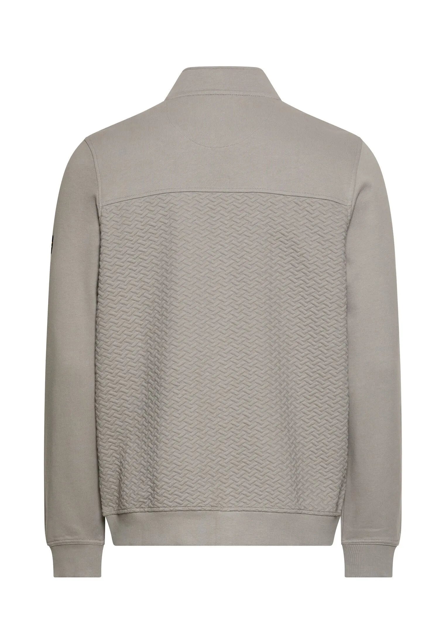 Sweatjacke mit Stehkragen