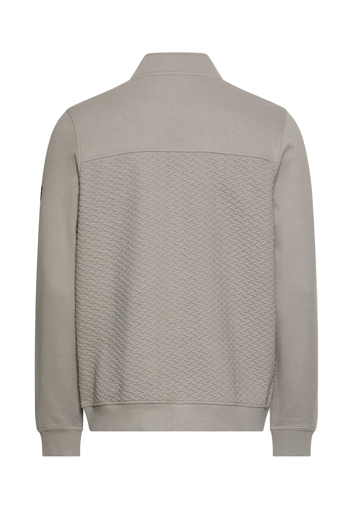 Sweatjacke mit Stehkragen