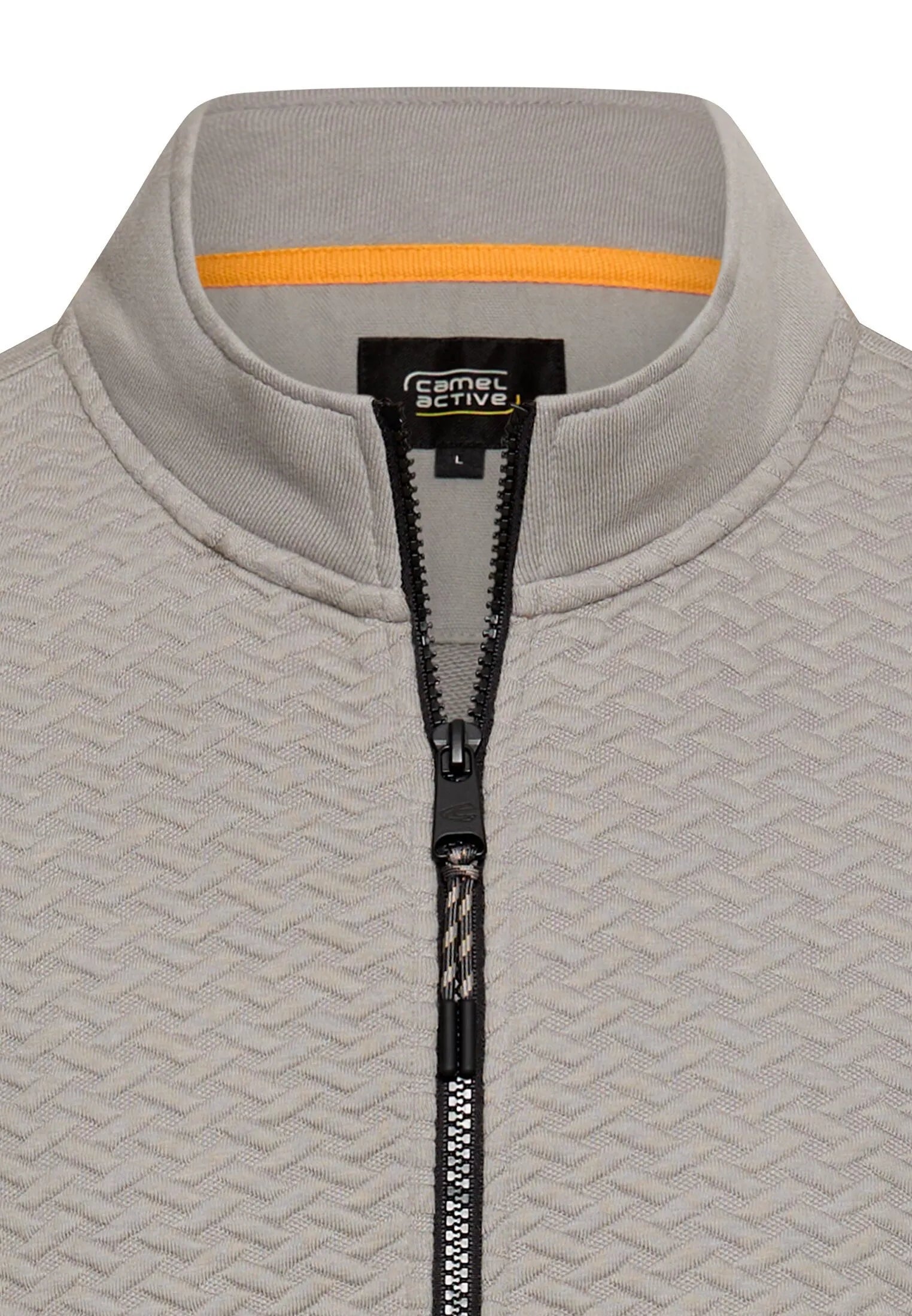 Sweatjacke mit Stehkragen
