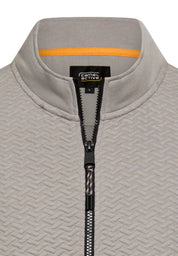 Sweatjacke mit Stehkragen