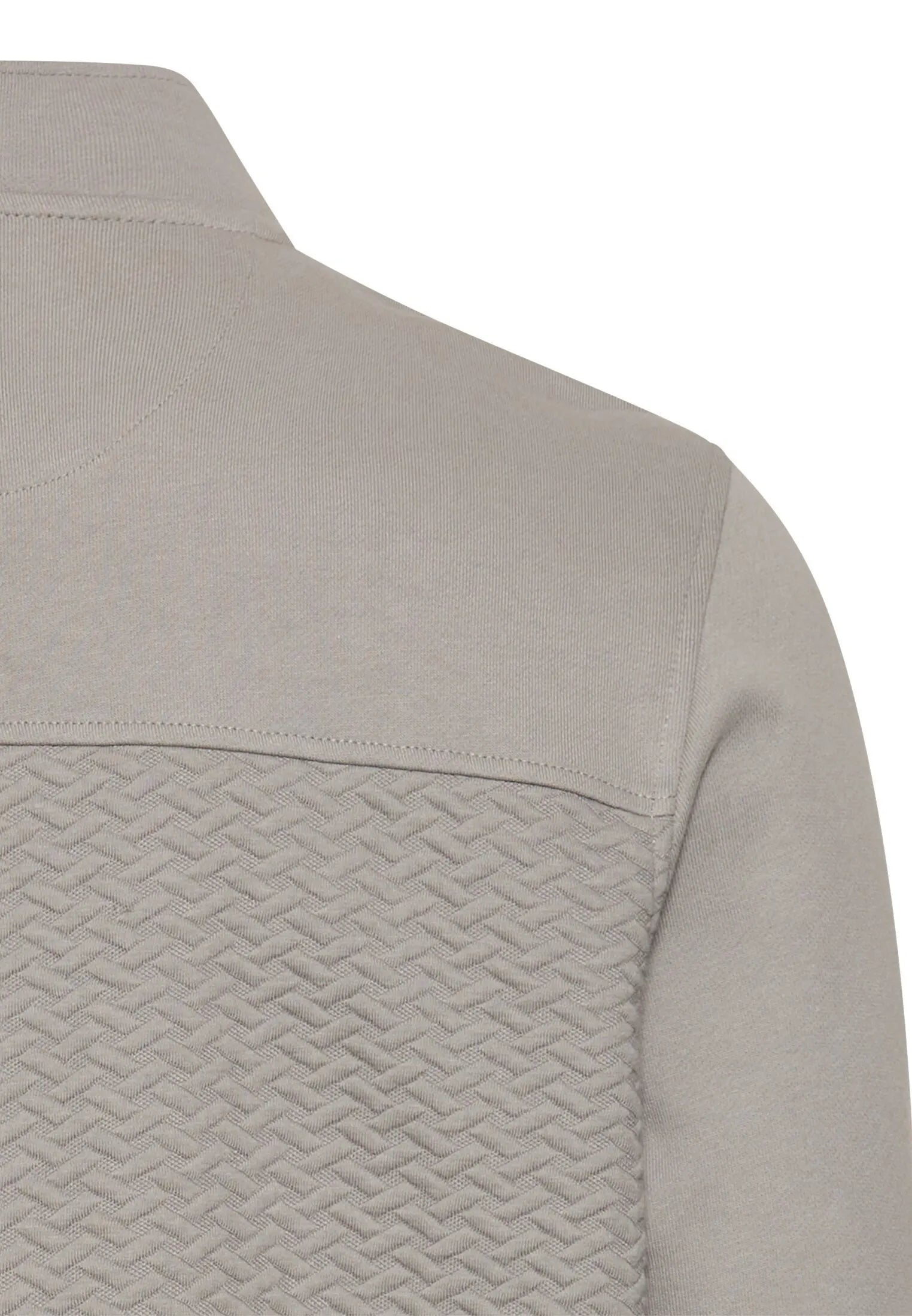 Sweatjacke mit Stehkragen