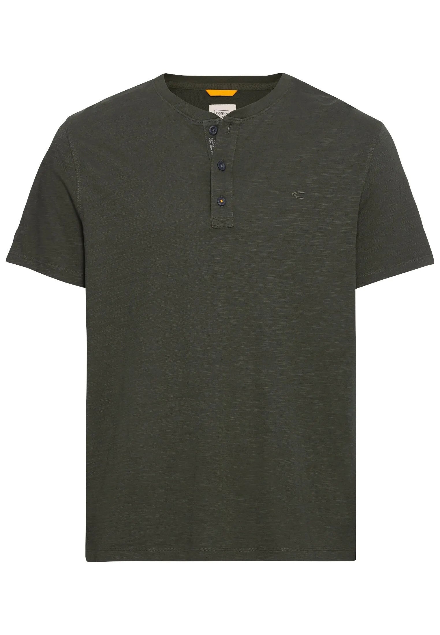 T-Shirt mit Henleykragen