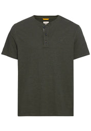 T-Shirt mit Henleykragen