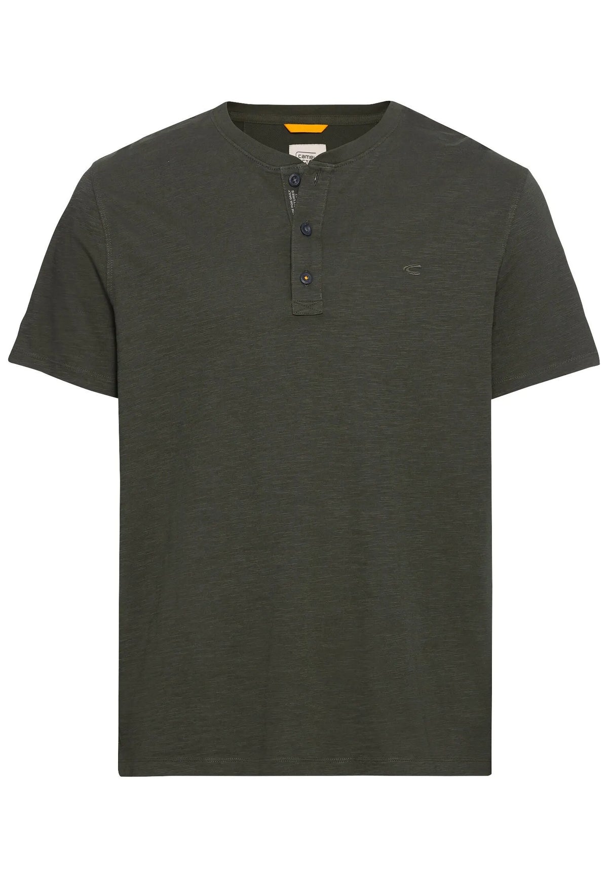 T-Shirt mit Henleykragen