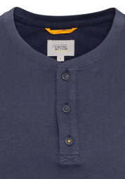 T-Shirt mit Henleykragen
