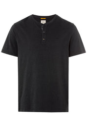 T-Shirt mit Henleykragen