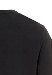 T-Shirt mit Henleykragen