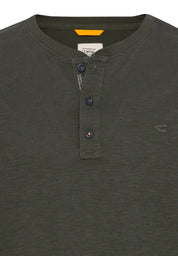T-Shirt mit Henleykragen