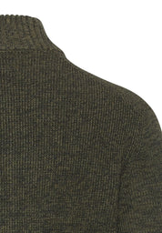 Strickpullover mit Troyer-Kragen