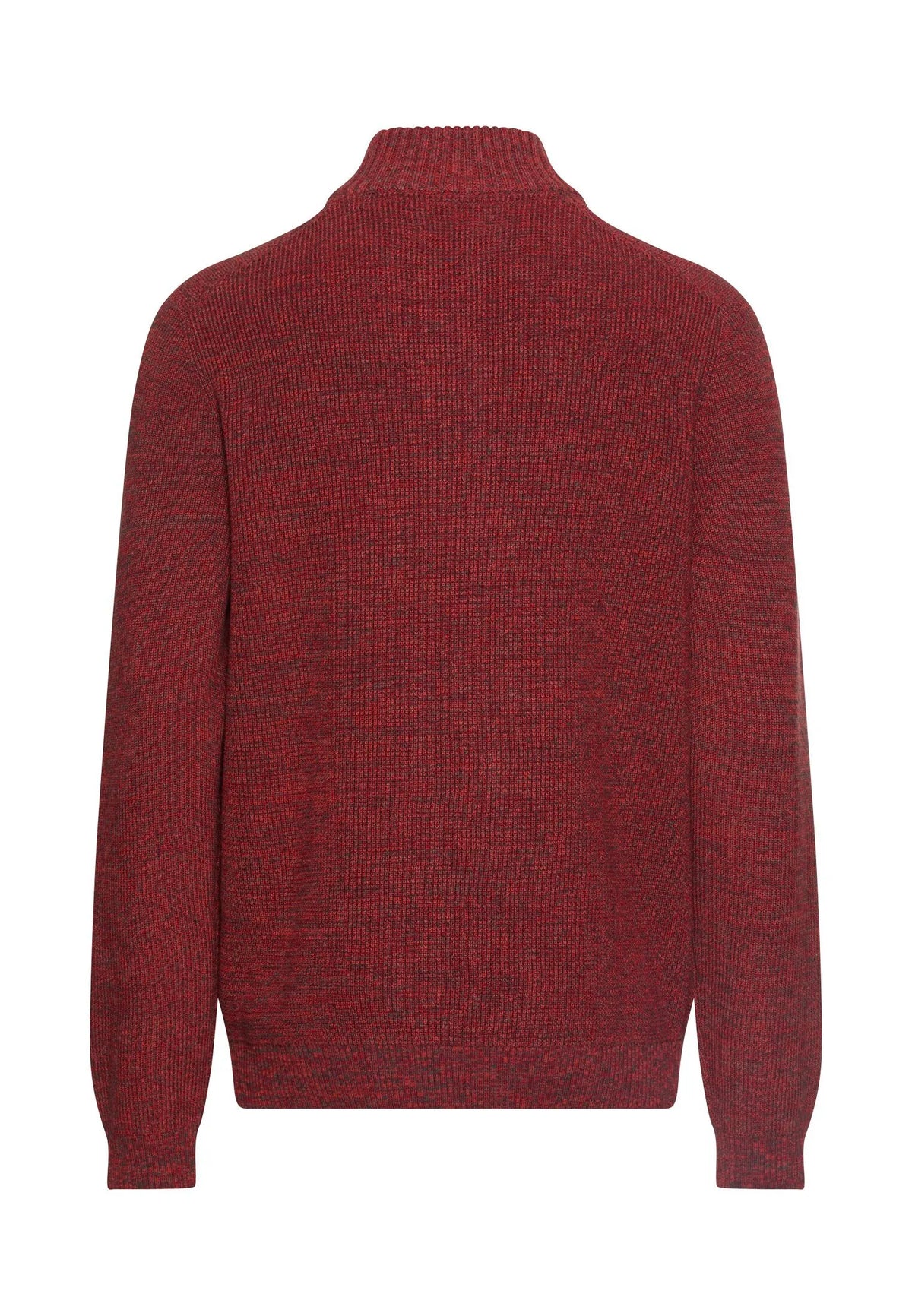 Strickpullover mit Troyer-Kragen