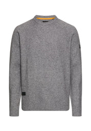Strickpullover mit Rundhalsausschnitt