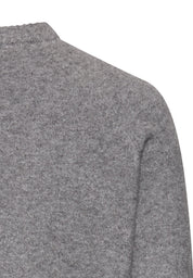 Strickpullover mit Rundhalsausschnitt