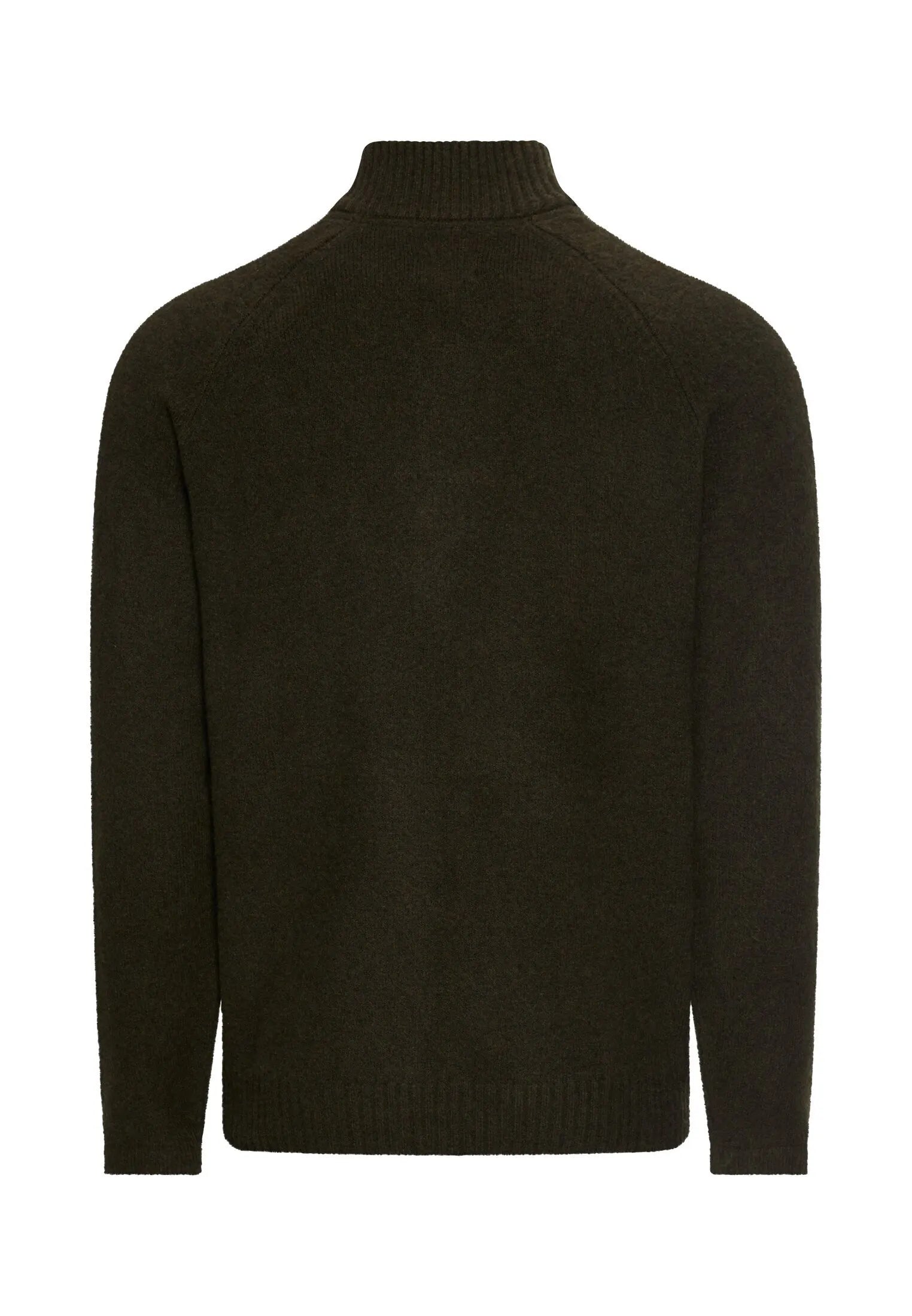 Strickpullover mit Troyer-Kragen