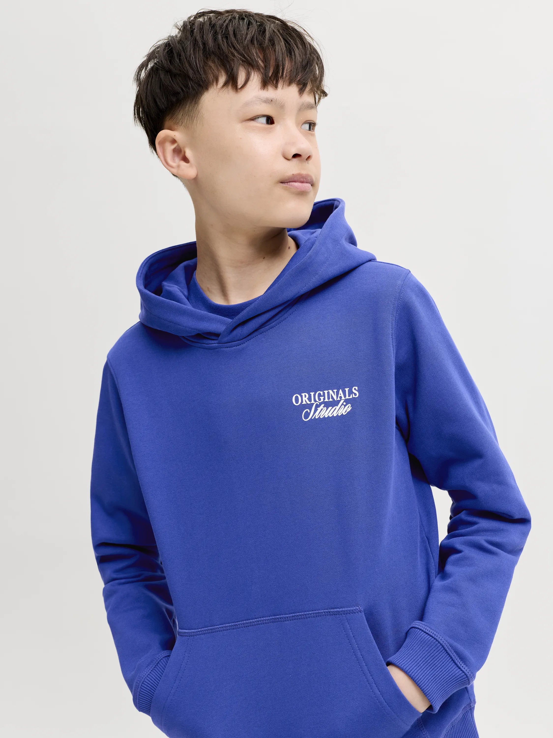 Sweathoodie aus Baumwollmix