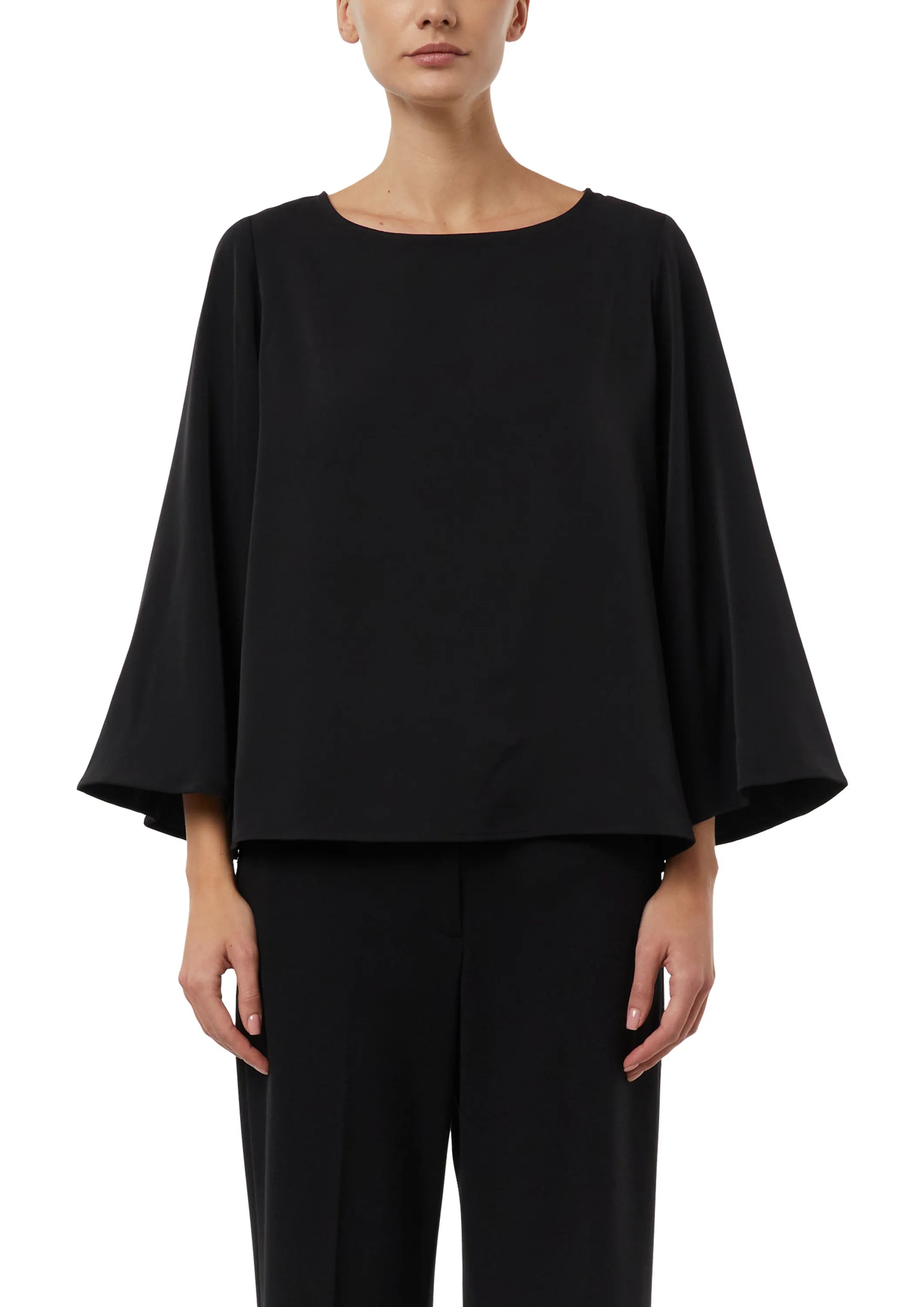 Bluse mit weitem Ärmel