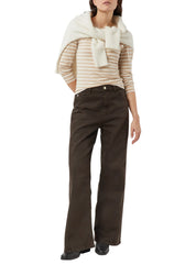 Langarmshirt gestreift