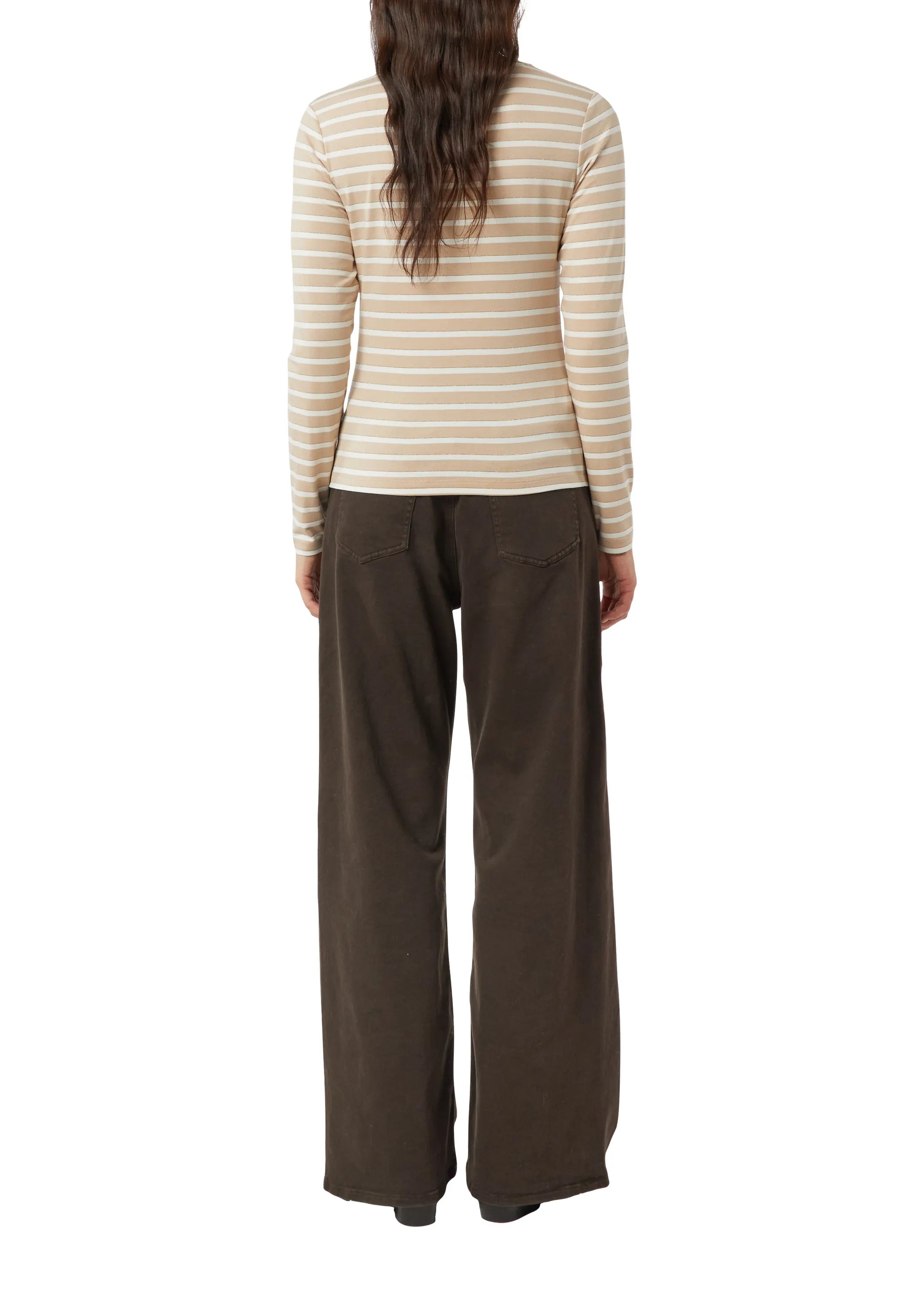 Langarmshirt gestreift