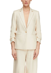 Blazer mit Drapé-Ärmeln
