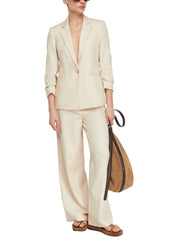Blazer mit Drapé-Ärmeln