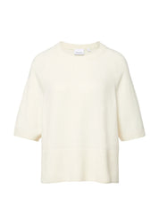 Strick-T-Shirt aus Baumwolle