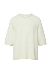 Strick-T-Shirt aus Baumwolle