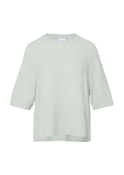 Strick-T-Shirt aus Baumwolle