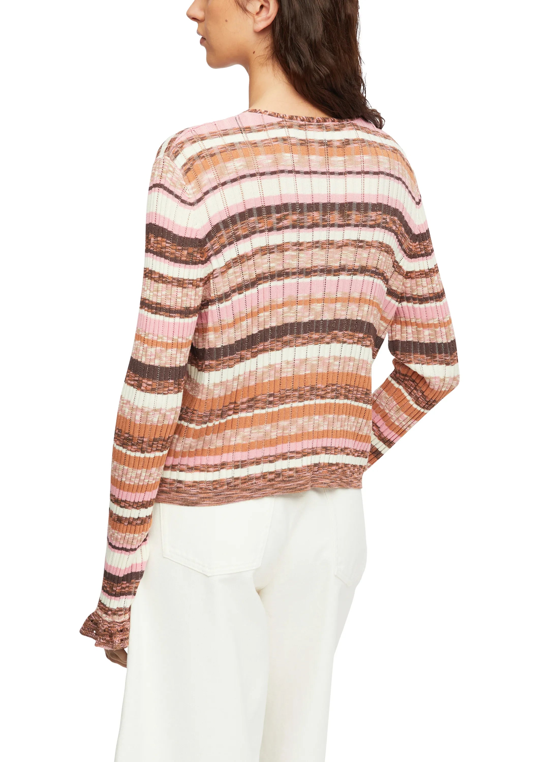 Strickjacke aus Viskosemix