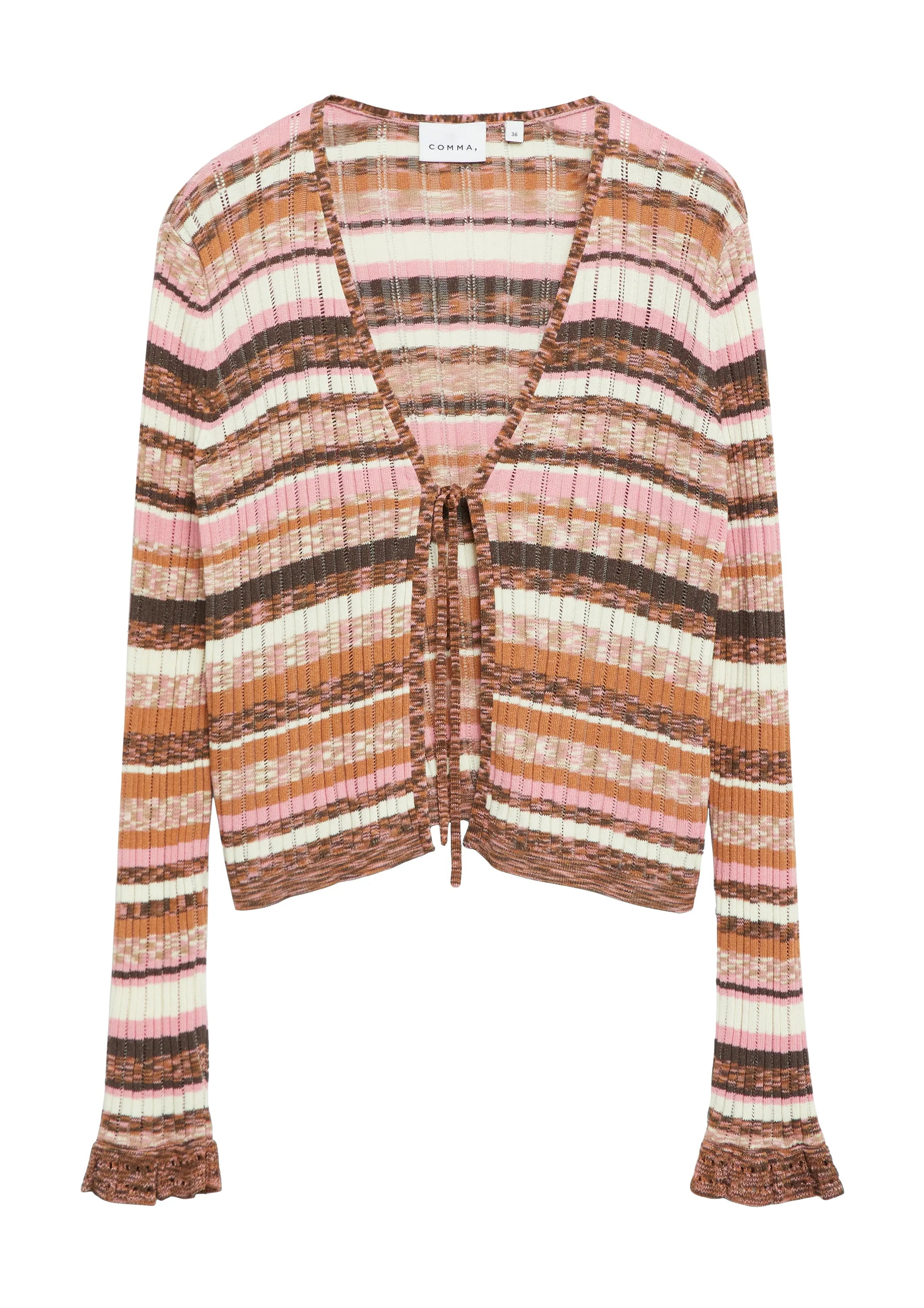 Strickjacke aus Viskosemix