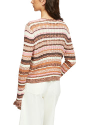 Strickjacke aus Viskosemix