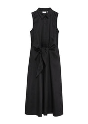 Hemdblusenkleid Midi aus Baumwollmix