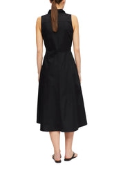 Hemdblusenkleid Midi aus Baumwollmix