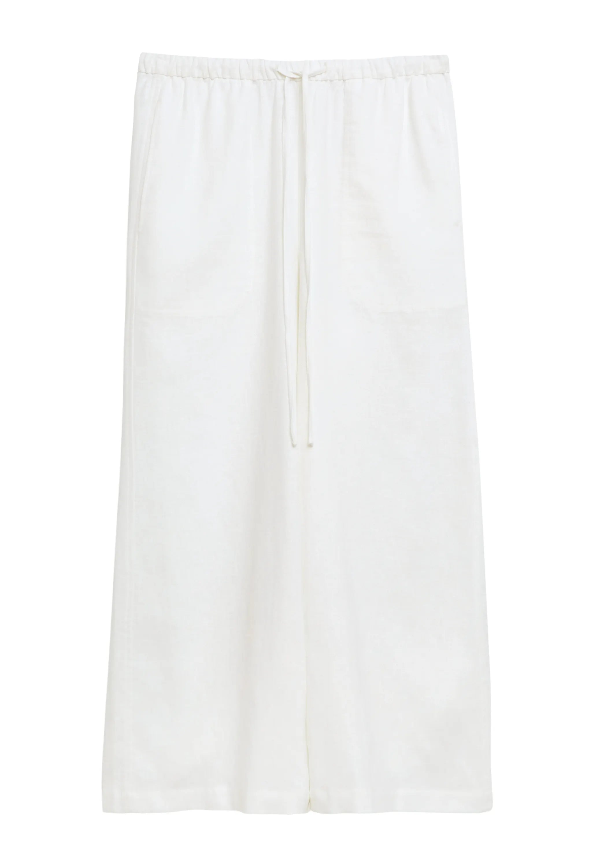 Leinenhose Wide Leg
