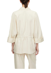 Bluse aus Leinenmix