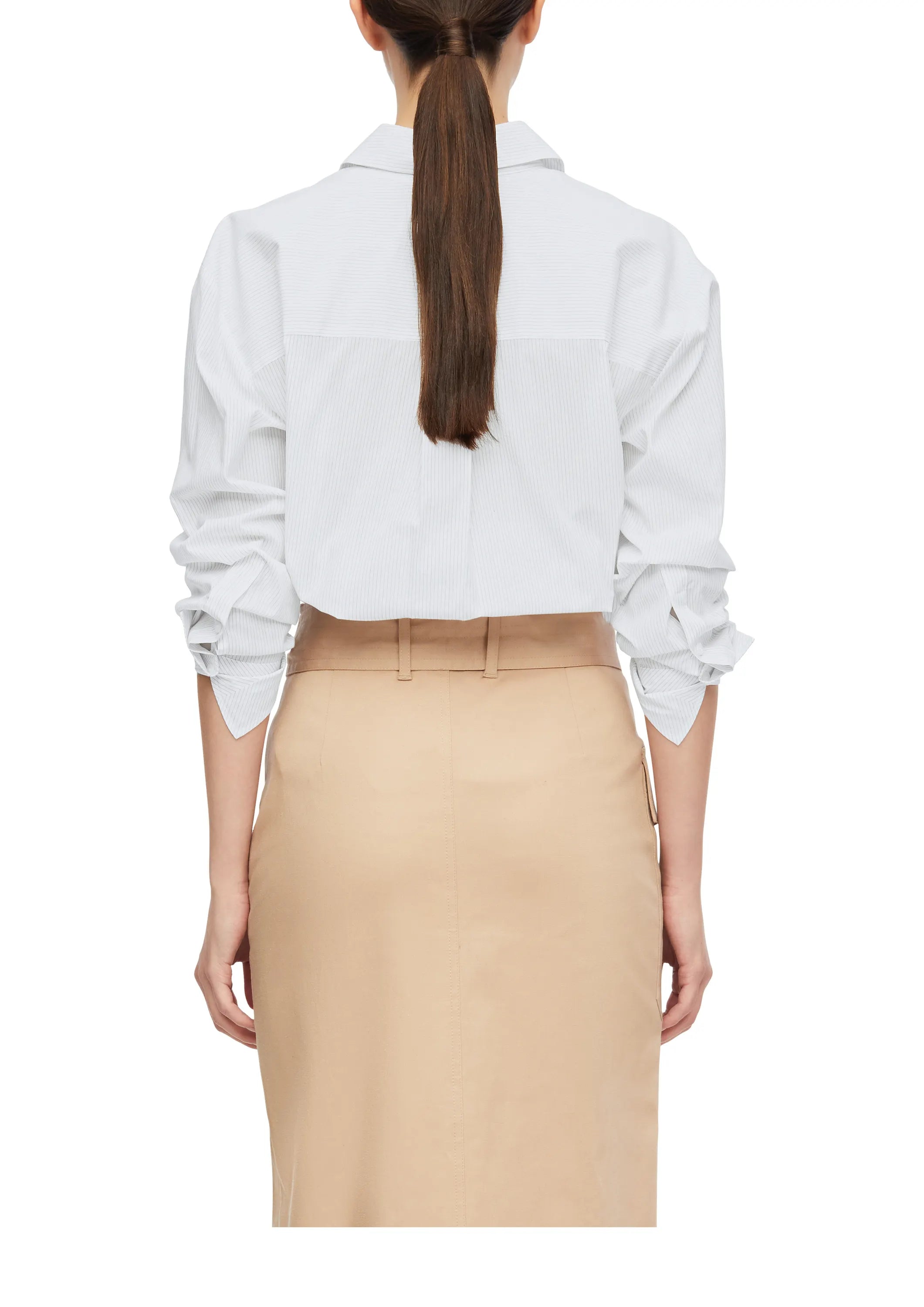 Bluse aus Lyocellmix
