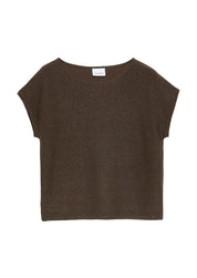 Feinstrick-Shirt aus Glitzergarn