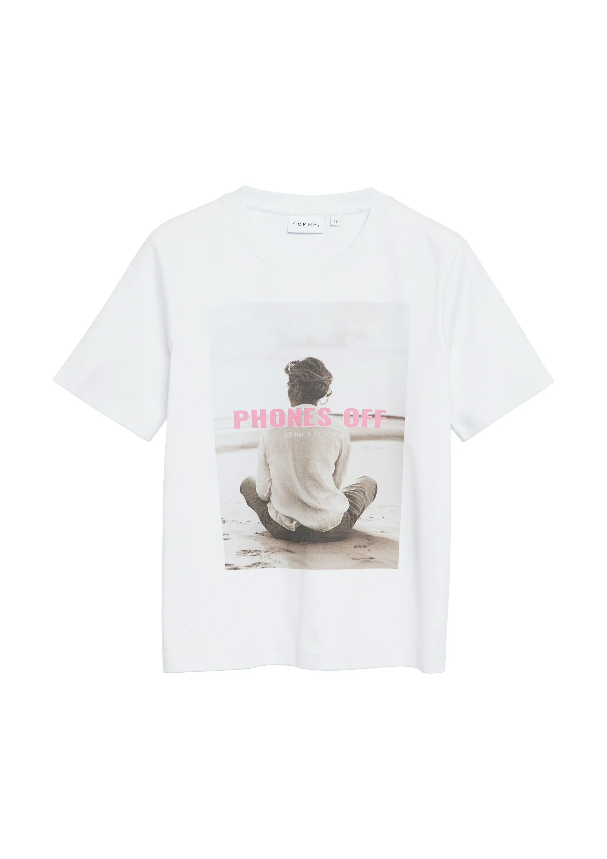 T-Shirt aus Baumwollmix