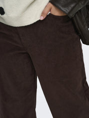 Cordhose Wide Leg