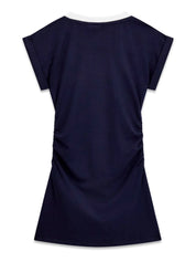 T-Shirt-Kleid Mini aus Baumwolle