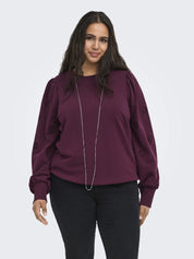 Sweatshirt CARFEMME aus Baumwollmix