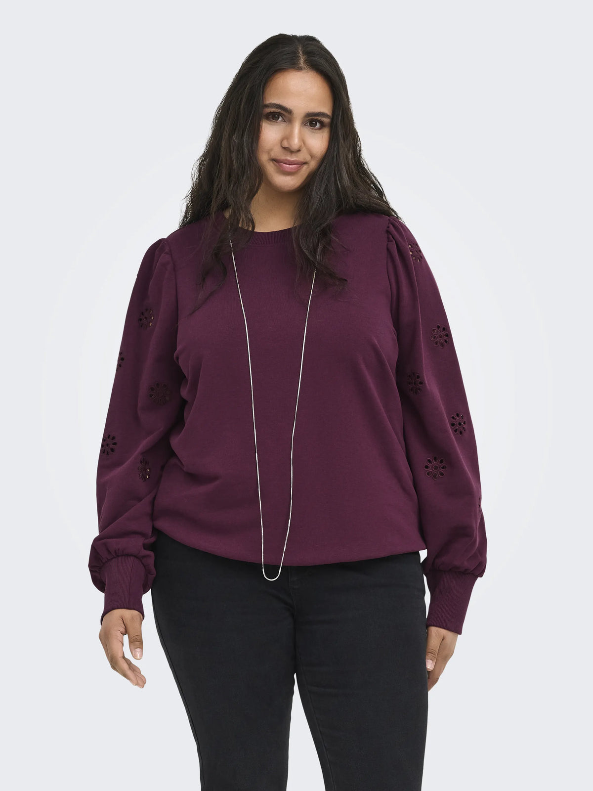 Sweatshirt CARFEMME aus Baumwollmix