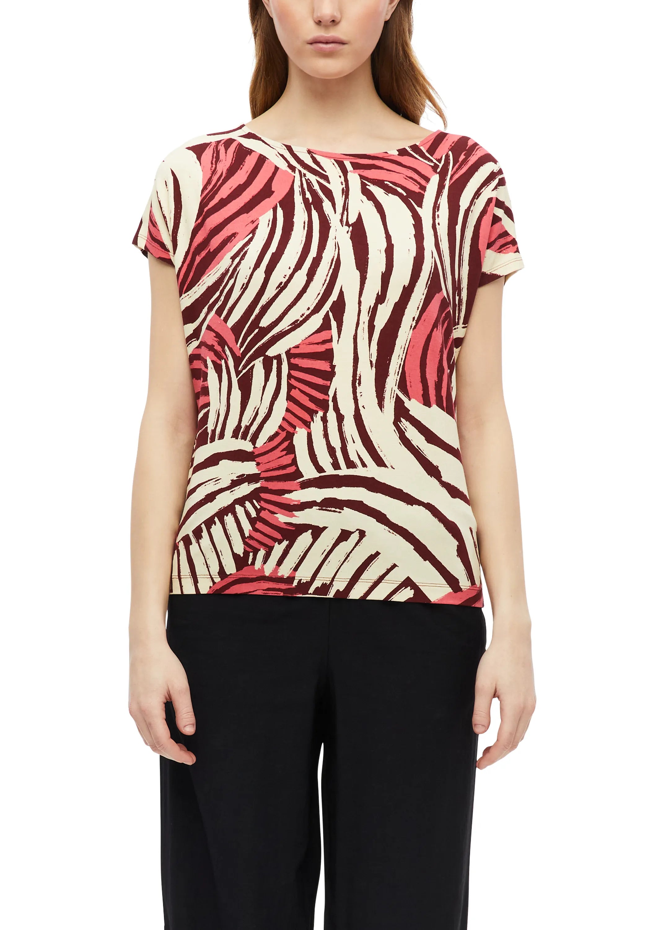 T-Shirt aus Viksose
