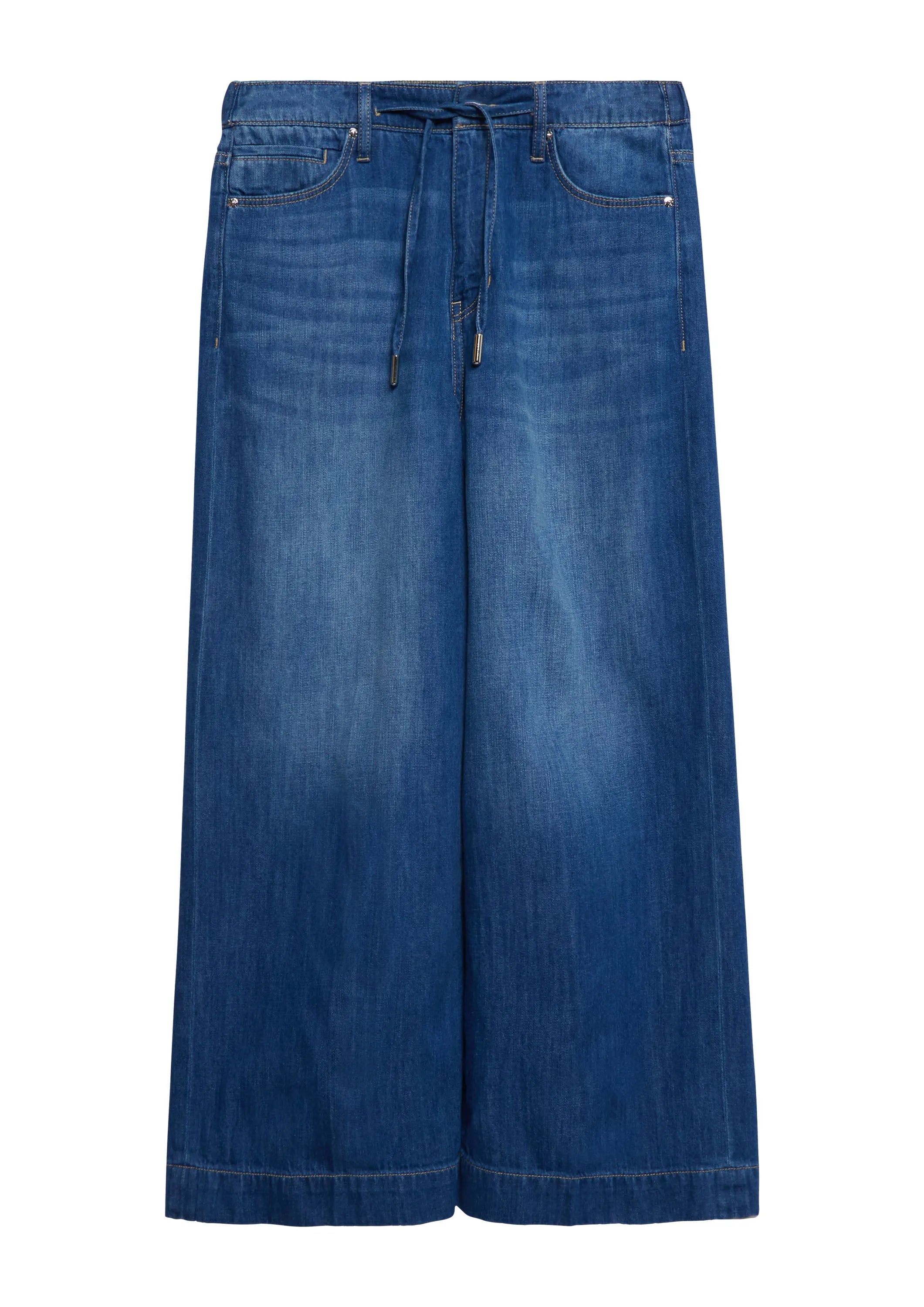 Culotte-Jeans Wide Leg