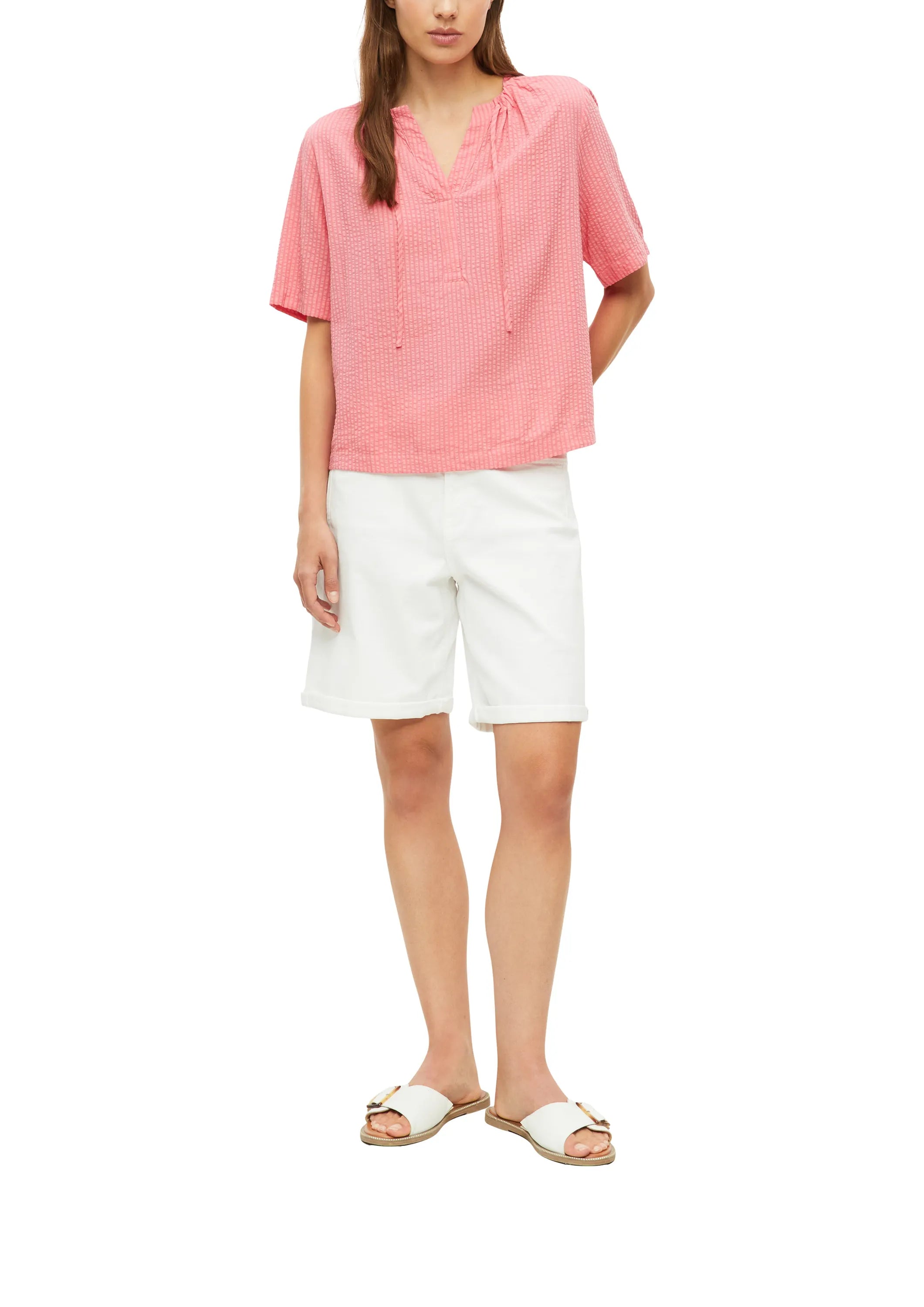 Bluse aus Viskosemix