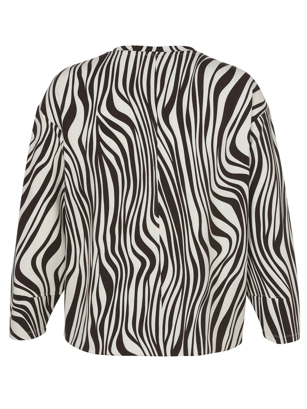 Sweatshirt mit Zebra-Print