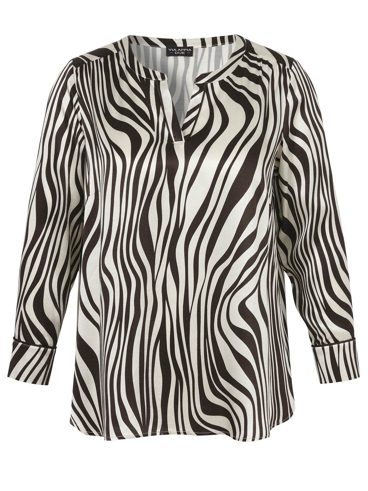 Bluse mit Zebra-Musterung