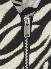 Blouson mit Zebra-Print